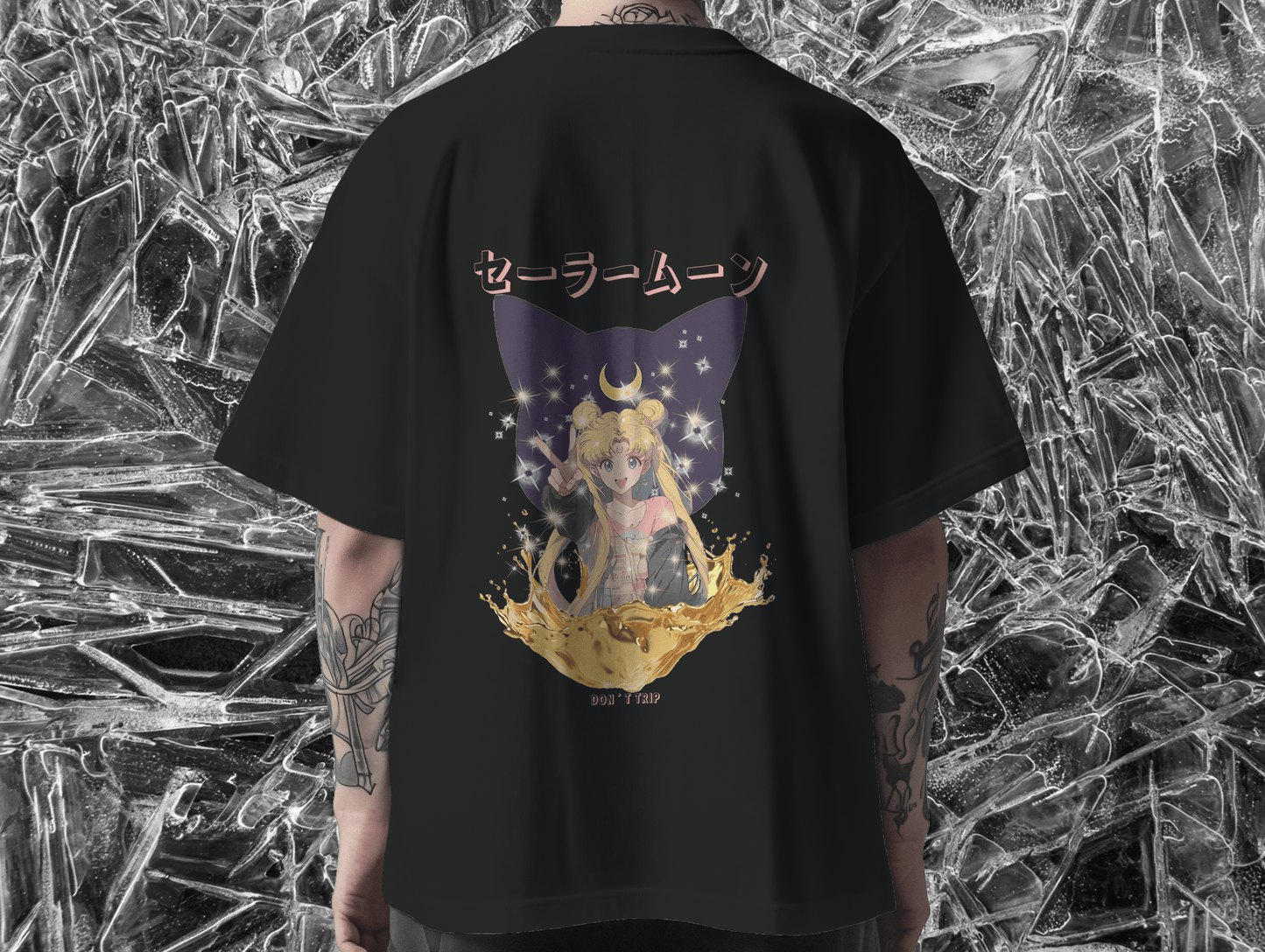 Playera Sailor Moon Gold Usagi Tsukino