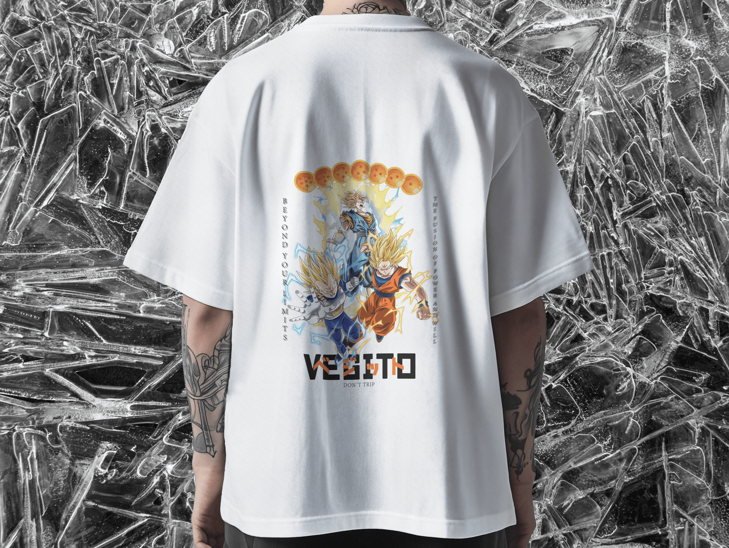 Playera Vegito The Fusion Of Power