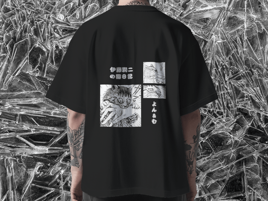 Playera Yon & Mu (Junji Ito)